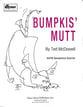 Bumpkis' Mutt AATB Saxophone Quartet cover